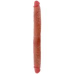 GET REAL - DOUBLE-ENDED SILICONE DILDO CARAMEL 46 CM