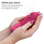 WOMANIZER - ENHANCE CLITORIAL STIMULATOR VIBRANT PINK - imagine 3