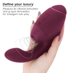 WOMANIZER - DUO NEXT DUAL CLITORAL  G-SPOT STIMULATOR DUSKY PINK - imagine 3