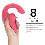 WOMANIZER - BLEND RABBIT VIBRATOR STIMULATOR VIBRANT ROSE - imagine 5