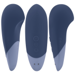 WOMANIZER - VIBE LAY-ON SILENT VIBRATOR DARK BLUE - imagine 2
