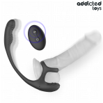 ADDICTED TOYS - ANAL PLUG WITH VIBRATION AND 360 WAVING AND TESTICLE STIMULATOR - imagine 2