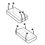 FETISH FANTASY LIMITED EDITION - WRAPAROUND MATTRESS RESTRAINTS - imagine 2