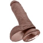 KING COCK 8" COCK BROWN WITH BALLS 20.3 CM - imagine 5