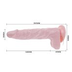 BAILE - SUPER ROTA DONG REALISTIC DILDO 20.5 CM - imagine 5