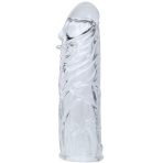BAILE - LILAC COVER FOR THE PENIS IN ADAPTABLE SILICONE 13 CM - imagine 2