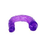 BAILE - DOUBLE DILDO IN LILAC FLEXIBLE JELLY - imagine 3