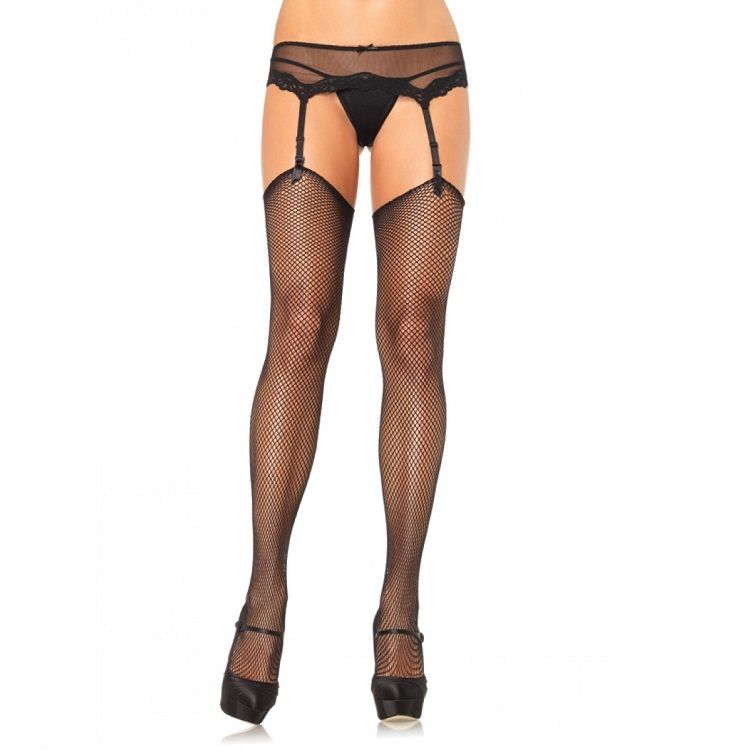 img_32418_c0306173149073838979322b2402d1a1_1.jpg LEG AVENUE - NET STOCKINGS WITHOUT SUPERIOR SELF-ADHESIVE SILICONE - imagine 1