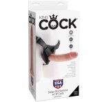 KING COCK - HARNESS WITH NATURAL REALISTIC PENIS 22.9 CM - imagine 4