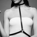 BIJOUX - INDISCRETS MAZE HARNESS BLACK - imagine 2