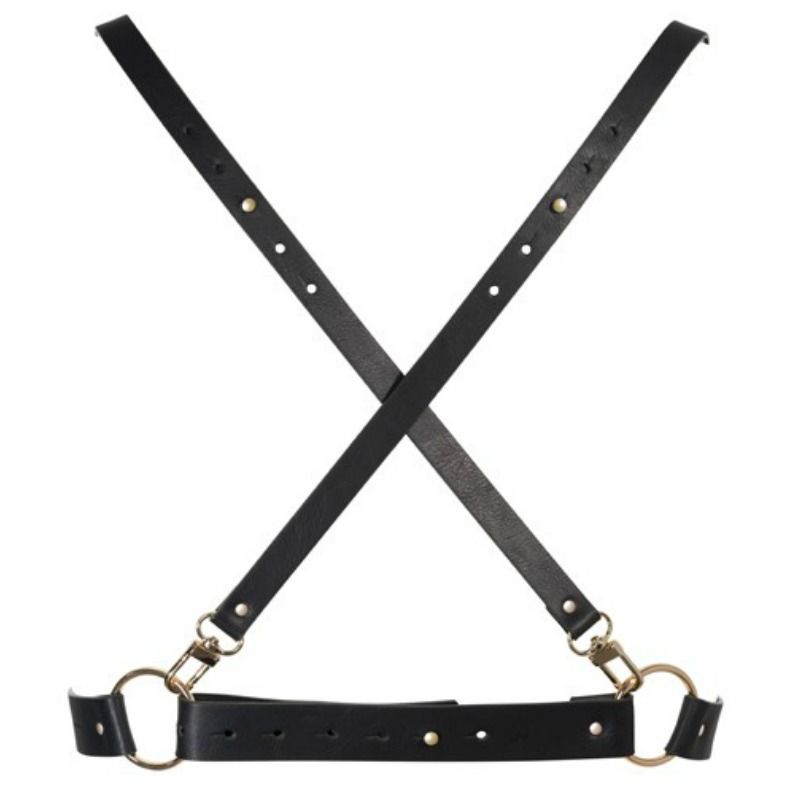 img_47568_a91874e6fba2c0e858468250eae9225f_1.jpg BIJOUX INDISCRETS MAZE - X HARNESS BLACK - imagine 1