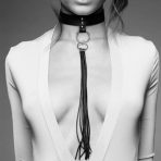 BIJOUX INDISCRETS MAZE - TASSEL CHOKER BLACK - imagine 2