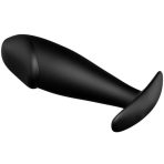 PRETTY LOVE - ANAL PLUG SILICONE PENIS FORM BLACK - imagine 3