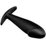 PRETTY LOVE - ANAL PLUG SILICONE PENIS FORM BLACK - imagine 4