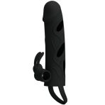PRETTY LOVE - SILICONE COVER WITH VIBRATION 14 CM 1.0 - imagine 2
