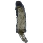 BAILE - PENIS EXTENSION SHEATH WITH STRAP FOR TESTICLES 11.5 CM - imagine 2