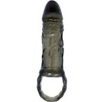 BAILE - PENIS EXTENSION SHEATH WITH STRAP FOR TESTICLES 11.5 CM - imagine 3