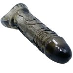 BAILE - PENIS EXTENSION SHEATH WITH STRAP FOR TESTICLES 11.5 CM - imagine 4