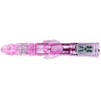 BAILE - RECHARGEABLE VIBRATOR WITH ROTATION AND THROBBING BUTTERF STIMULATOR - imagine 4