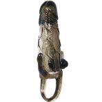 BAILE - BRAVE MAN PENIS COVER WITH CLIT AND ANAL STIMULATION DOUBLE BULLET BLACK 16.5 CM - imagine 4