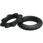 BAILE - KIT 2 RING FLOWERING SILICONE RINGS - imagine 4