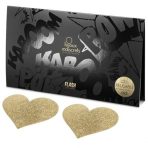 BIJOUX - INDISCRETS FLASH GOLDEN HEART NIPPLE COVERS - imagine 4