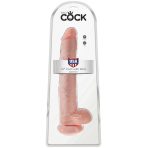 KING COCK - DILDO WITH BALLS 35.6 CM FLESH - imagine 2