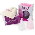 IRISCUP - LARGE PINK MONTH CUP + FREE STERILIZER BAG - imagine 3