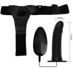 PRETTY LOVE - VITO STRAP ON WITH HOLLOW DILDO AND VIBRATION 17.3 CM - imagine 5