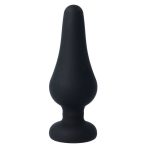 INTENSE - ANAL PLUG PIPO L BLACK SILICONE 13 CM - imagine 3