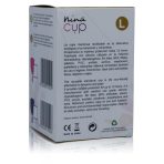 NINA KIKÍ - MENSTRUAL CUP PINK - SIZE L - imagine 5