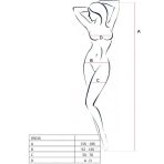 PASSION - WOMAN BS016 RED BODYSTOCKING ONE SIZE - imagine 2