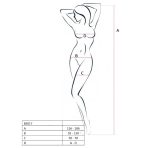 PASSION - WOMAN BS017 BODYSTOCKING BLACK ONE SIZE - imagine 2