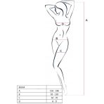 PASSION - WOMAN BS034 BODYSTOCKING BLACK ONE SIZE - imagine 3