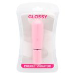 GLOSSY - POCKET VIBRATOR PINK - imagine 3