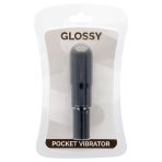 GLOSSY - POCKET VIBRATOR BLACK - imagine 3