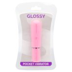 GLOSSY - POCKET VIBRATOR DEEP ROSE - imagine 3