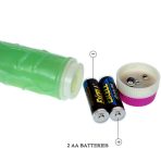 BAILE - WAVES OF PLEASURE VIBRATOR 23 CM GREEN - imagine 3