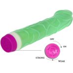 BAILE - WAVES OF PLEASURE VIBRATOR 23 CM GREEN - imagine 4