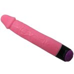 BAILE - COLORFUL SEX REALISTIC VIBRATOR PINK 23 CM - imagine 4