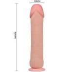 BAILE - THE BIG PENIS NATURAL REALISTIC DILDO 26 CM - imagine 5