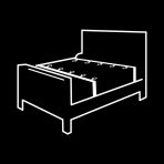 FETISH SUBMISSIVE - LUXURY BED TIES SET WITH NOPRENE LINING - imagine 3