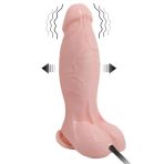 BAILE - REALISTIC VIBRATING AND INFLATABLE DILDO 18.8 CM - imagine 2