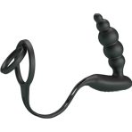PRETTY LOVE - PENIS RINGS WITH VIBRATOR PLUG - imagine 5
