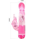 BAILE - MULTISPEED VIBRATOR WITH PINK STIMULATOR - imagine 5