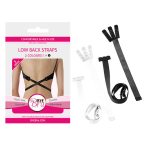 BYE-BRA - OPEN BACK BRA ADAPTER BLACK  WHITE - imagine 4
