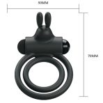 PRETTY LOVE - OSMOND SILICONE VIBRATOR RING - imagine 5