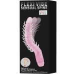BAILE - FLEXI VIBE SENSUAL SPINE BENDABLE VIBRATING DILDO LILAC 23.5 CM - imagine 2