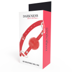 DARKNESS - RED BREATHABLE GAG - imagine 4