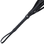 DARKNESS - BLACK BONDAGE WHIP 45 CM - imagine 2